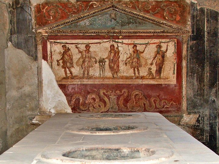 Štand brze hrane ukrašen freskama otkriven u Pompeji