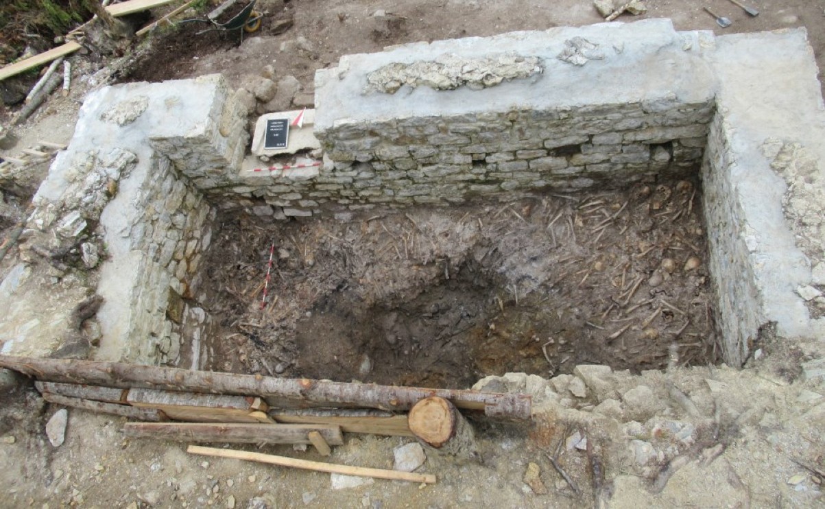 Otkriće grupne grobnice u srednjovekovnom Brskovu