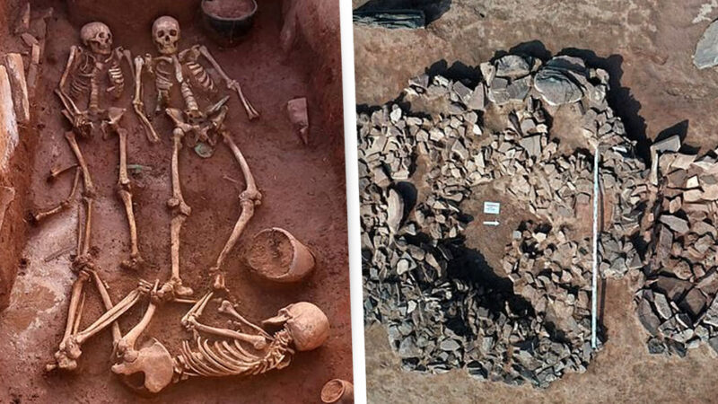 Grob ratničkog para star 2,500 godina otkriven je u Sibiru