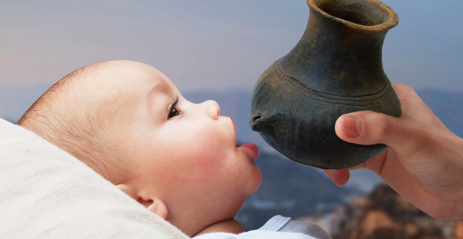 Keramičke flašice za ishranu praistorijskih beba
