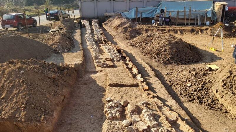 Otkriće rimskog vodovoda na gradilištu u Nišu