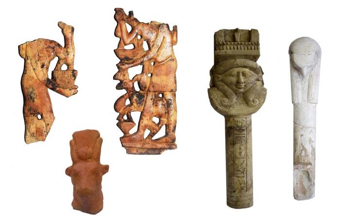 Otkriveni ritualni predmeti u Tel al Fari u Egiptu posvećeni boginji Hator