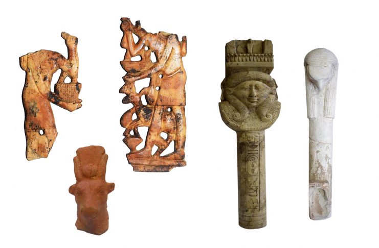 Otkriveni ritualni predmeti u Tel al Fari u Egiptu posvećeni boginji Hator