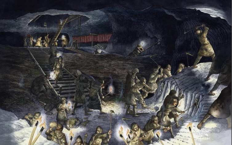 Deca radila teške poslove u rudnicima soli pre 2000 godina