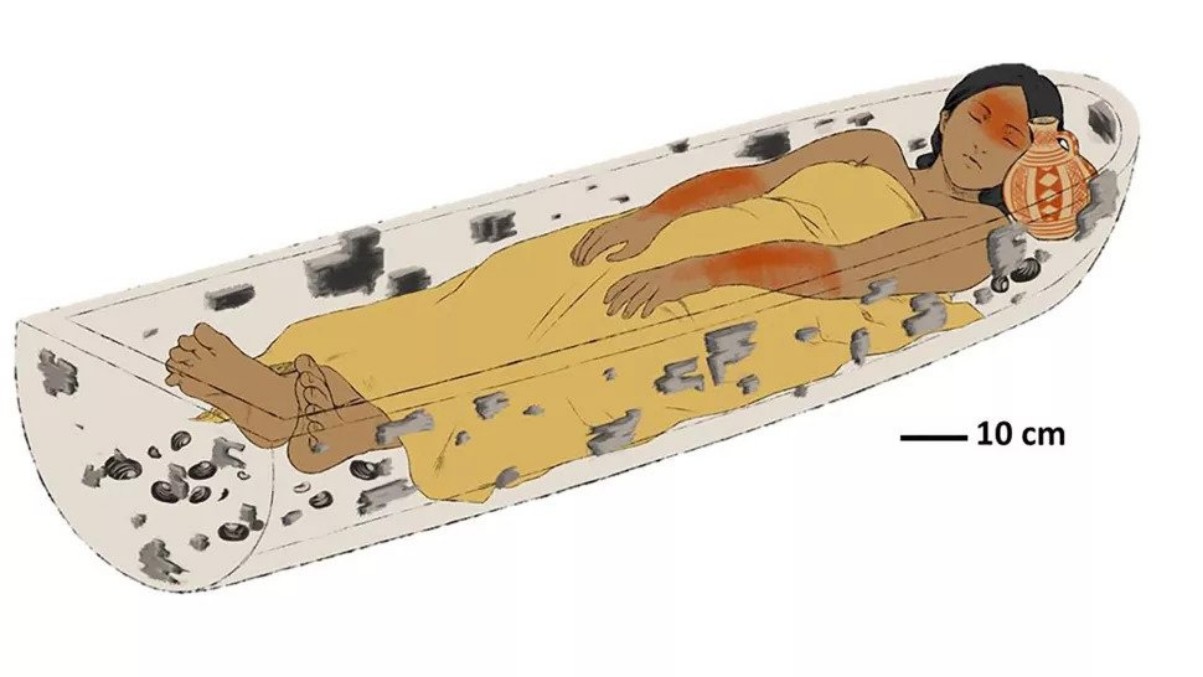 Arheolozi su otkrili jedinstvenu sahranu žene u drvenom kanuu od pre 1.000 godina u Patagoniji