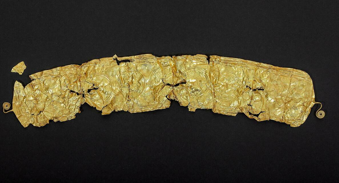 Slučajno otkriće zlatnog pojasa iz bronzanog doba u Češkoj
