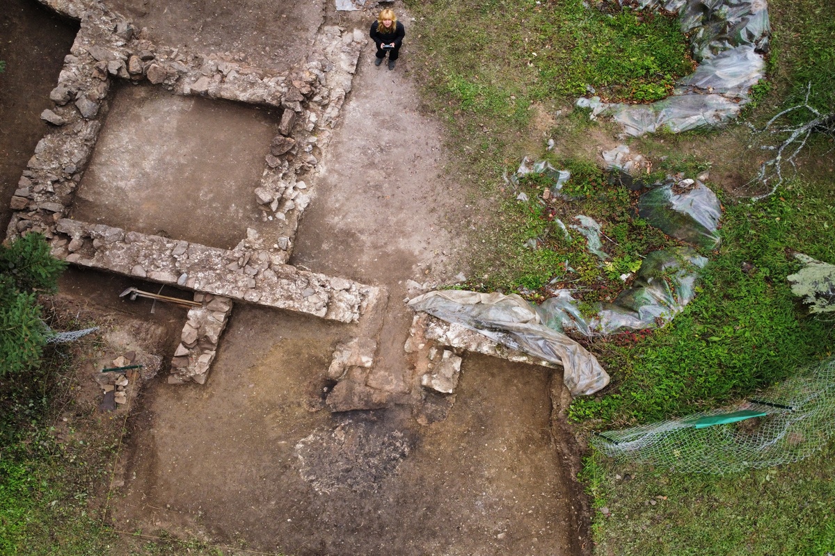 Arheolozi su pronašli ostatke rimskog kupatila na lokalitetu Jablanica kod Aleksandrovca