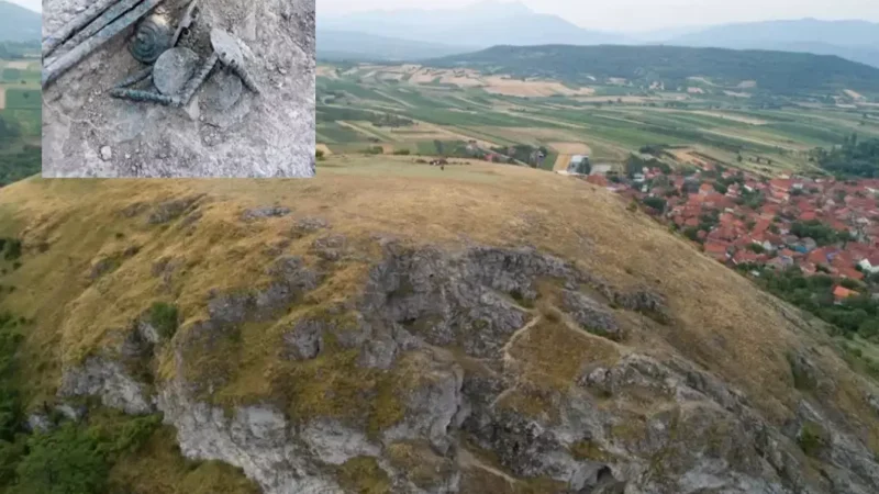 Pronađena ostava bronzanog nakita na Velikoj humskoj čuki