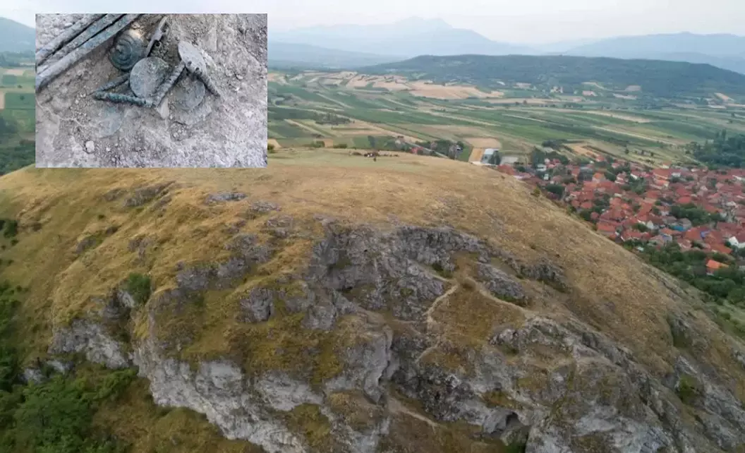 Pronađena ostava bronzanog nakita na Velikoj humskoj čuki