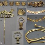 26 zlatnih predmeta sa Poliohnija na Lemnosu koje je ispitao međunarodni tim (foto: Christoph Schwall / Austrian Archaeological Institute (ÖAI) Vienna)