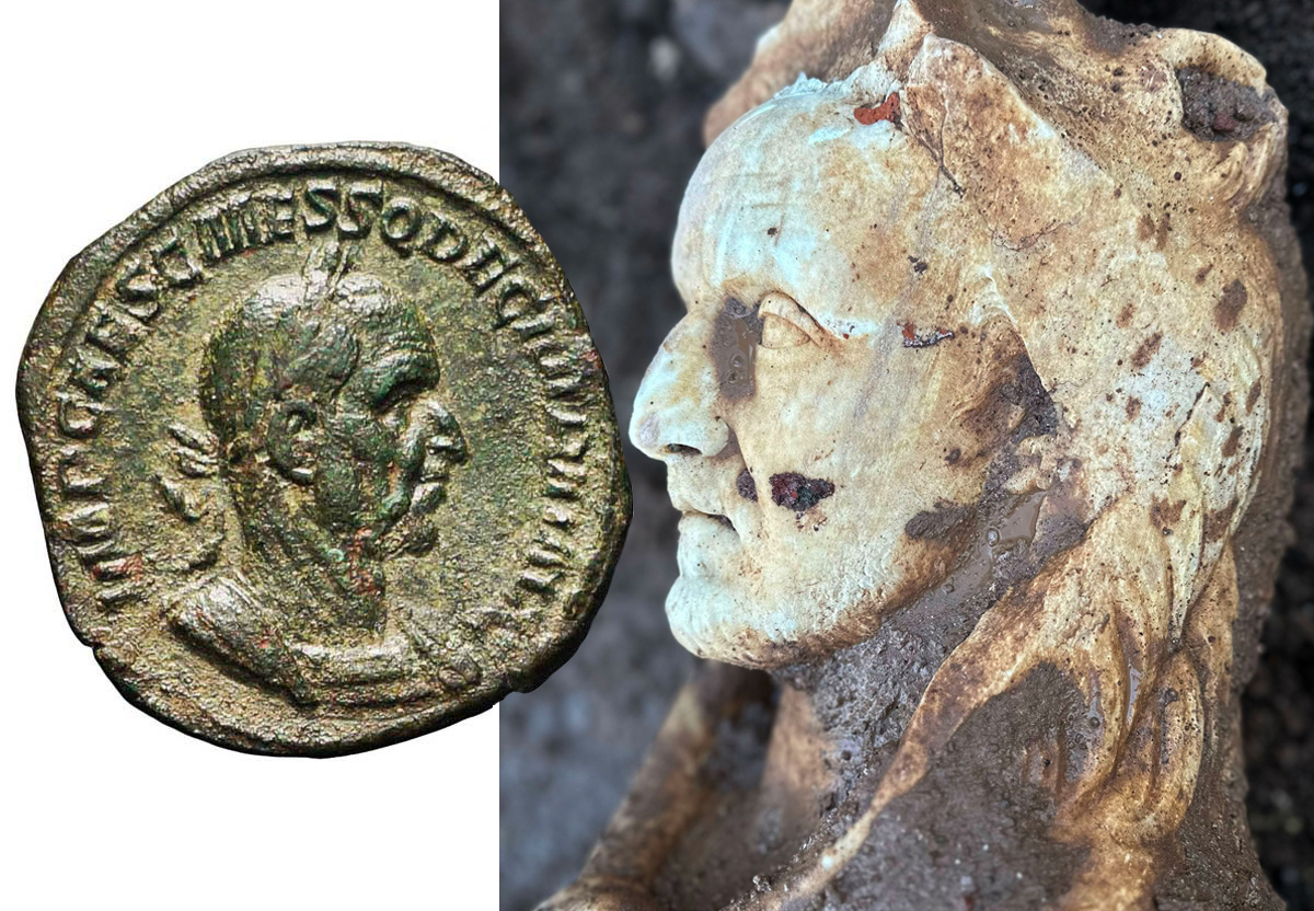 Mermerna statua Herkula otkrivena u Rimu
