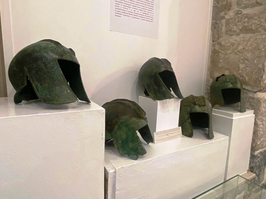 Ilirski šlemovi u Muzeju Hercegovine u Trebinju