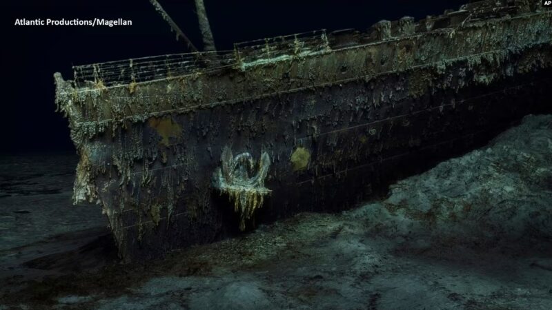 Istraživači su skenirali Titanik iz svih uglova kako bi proizveli 3D rekonstrukciju