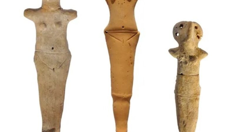 Ženske figurine kulture Kukuteni-Tripolje pronađene u Ukrajini