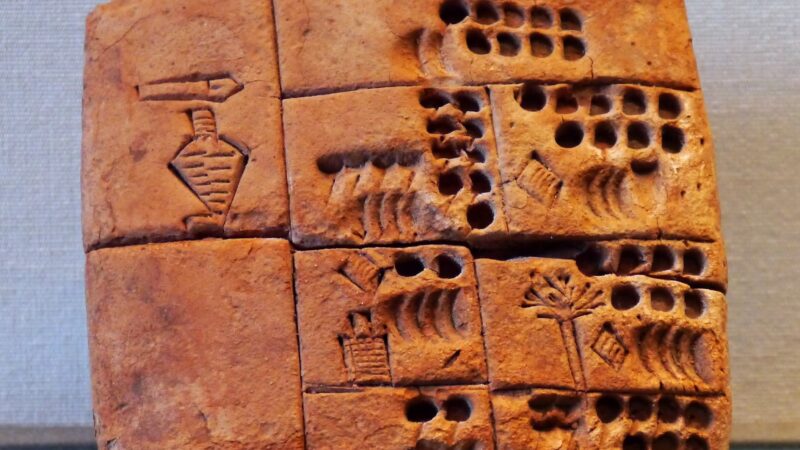 Najranije zabeleženo ime na svetu nalazi se na glinenoj pločici iz Uruka