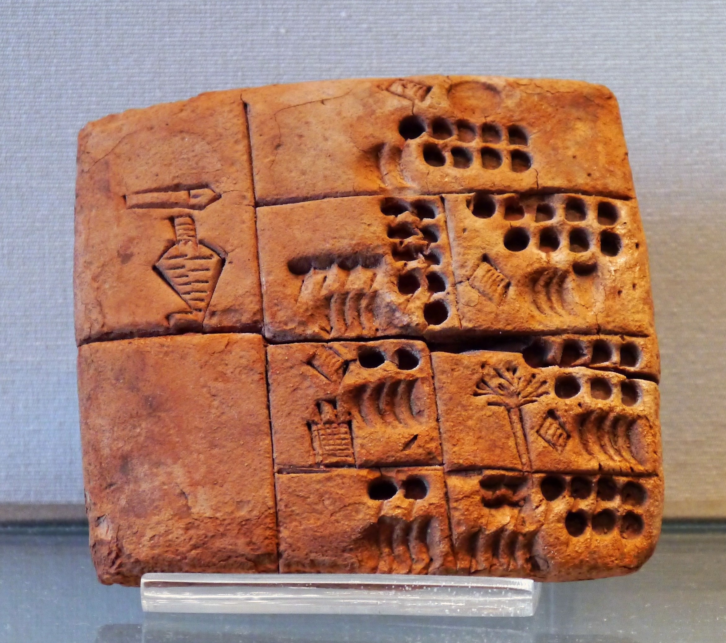 Najranije zabeleženo ime na svetu nalazi se na glinenoj pločici iz Uruka