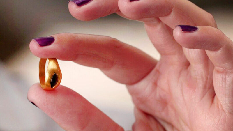 Savršeno očuvan zlatni prsten pronađen u Davidovom gradu