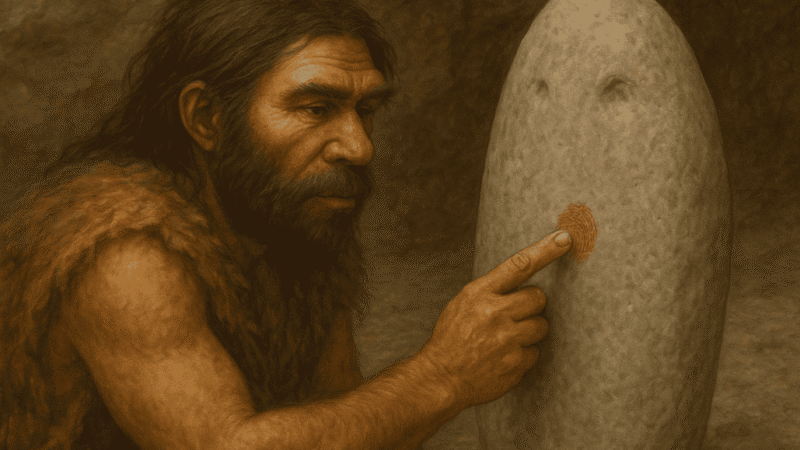 Neandertalac ostavio otisak prsta pre 43.000 godina