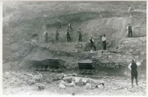 Iskopavanja Kalemegdana 1942. ili 1943. godine