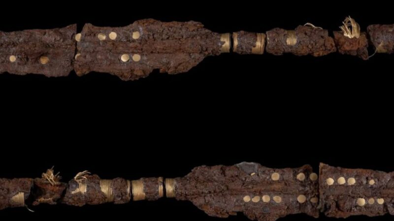 Pronađena najstarija gvozdena koplja ukrašena zlatom