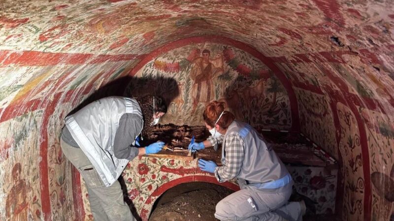 Otkrivena retka freska Isusa kao Dobrog pastira iz 3. veka