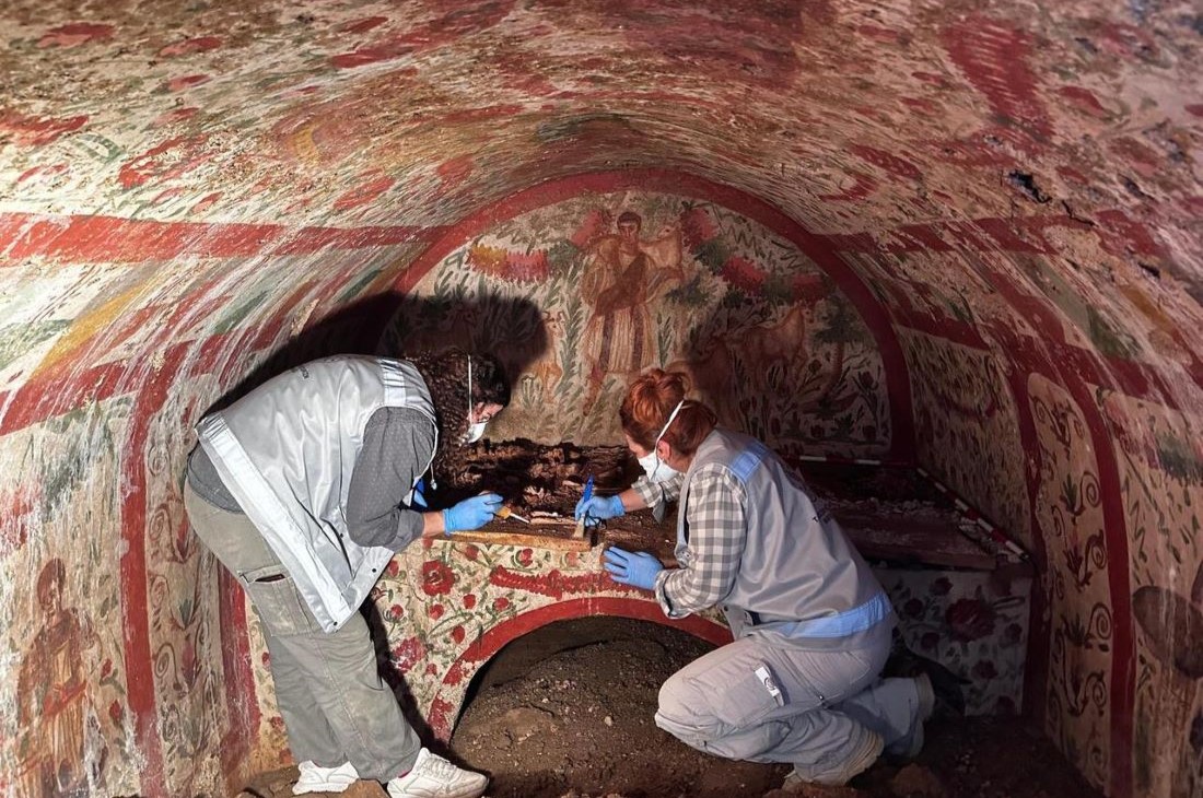 Otkrivena retka freska Isusa kao Dobrog pastira iz 3. veka