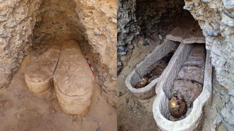 Novo otkriće u Egiptu: mumije sa zlatnim jezicima i Homerov tekst iz Ilijade